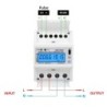 Contor monofazat de energie electrica, Sinotimer, 230V AC 50Hz, 5(100)A, ecran digital LED iluminat, DDS6619-015
