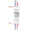 Contor monofazat de energie electrica, Sinotimer, 230V AC 50Hz, 5(80)A, ecran digital LED iluminat, DDS529L