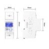 Contor monofazat de energie electrica, Sinotimer, 230V AC 50Hz, 5(80)A, ecran digital LED iluminat, DDS529R