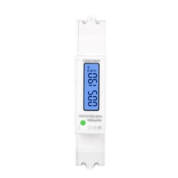 Contor monofazat de energie electrica, Sinotimer, 230V AC 50Hz, 5(100)A, ecran digital LED iluminat, DDS519MR