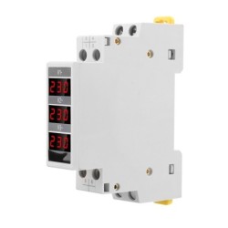 Voltmetru Sinotimer, trifazic masoara voltajul AC 80-500V, SDM010