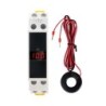 Ampermetru digital SINOTIMER, monofazic, pentru sina tablou DIN, SDM011A