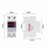 Releu digital de protectie tensiune, Sinotimer, reglabil intr 1- 63A, , ecran digital LED, SVP-916-63A