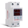 Releu monofazic digital de protectie tensiune,Sinotimer, 1-40A, ecran dublu digital LED, SVP-916-40A
