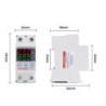 Releu monofazic digital de protectie tensiune,Sinotimer, 1-40A, ecran dublu digital LED, SVP-916-40A