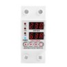 Releu siguranta digitala de protectie tensiune, Sinotimer, 63A, SVP-918-63A, ecran dublu LED, recuperare automata