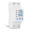 Releu siguranta digitala protectie tensiune,Sinotimer, intre 1- 80A programabil ,ecran LED, arata consum kWh, SVP-917-80A