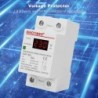 Releu siguranta digitala de protectie tensiune, Sinotimer, 40A, 230V, SVP-60L, recuperare automata