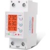Releu siguranta digitala de protectie tensiune, Sinotimer, programabil intre 1-80A, 220V, recuperare automata, SVP-977