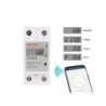 Comutator monofazat SINOTIMER WDS688 5-60A 230V Smart WiFi Control din aplicatia telefon mobil multifunctional
