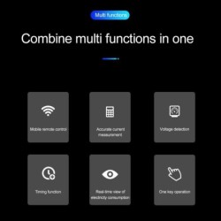 Comutator WIFI temporizat , Sinotimer, digital monofazat de la distanta SINOTIMER TM608 AC 110V 220V 16A 18mm